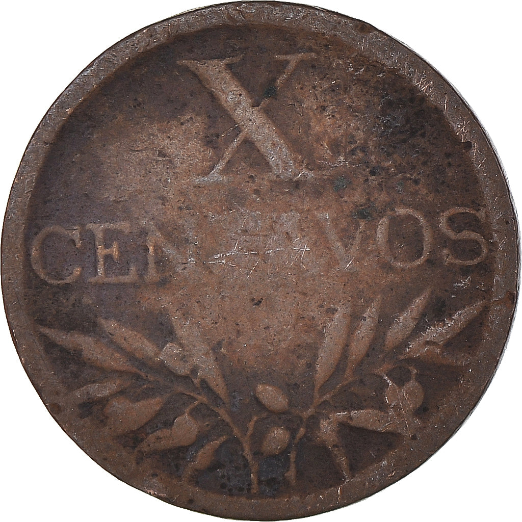 Munten, Portugal, 10 Centavos, 1943