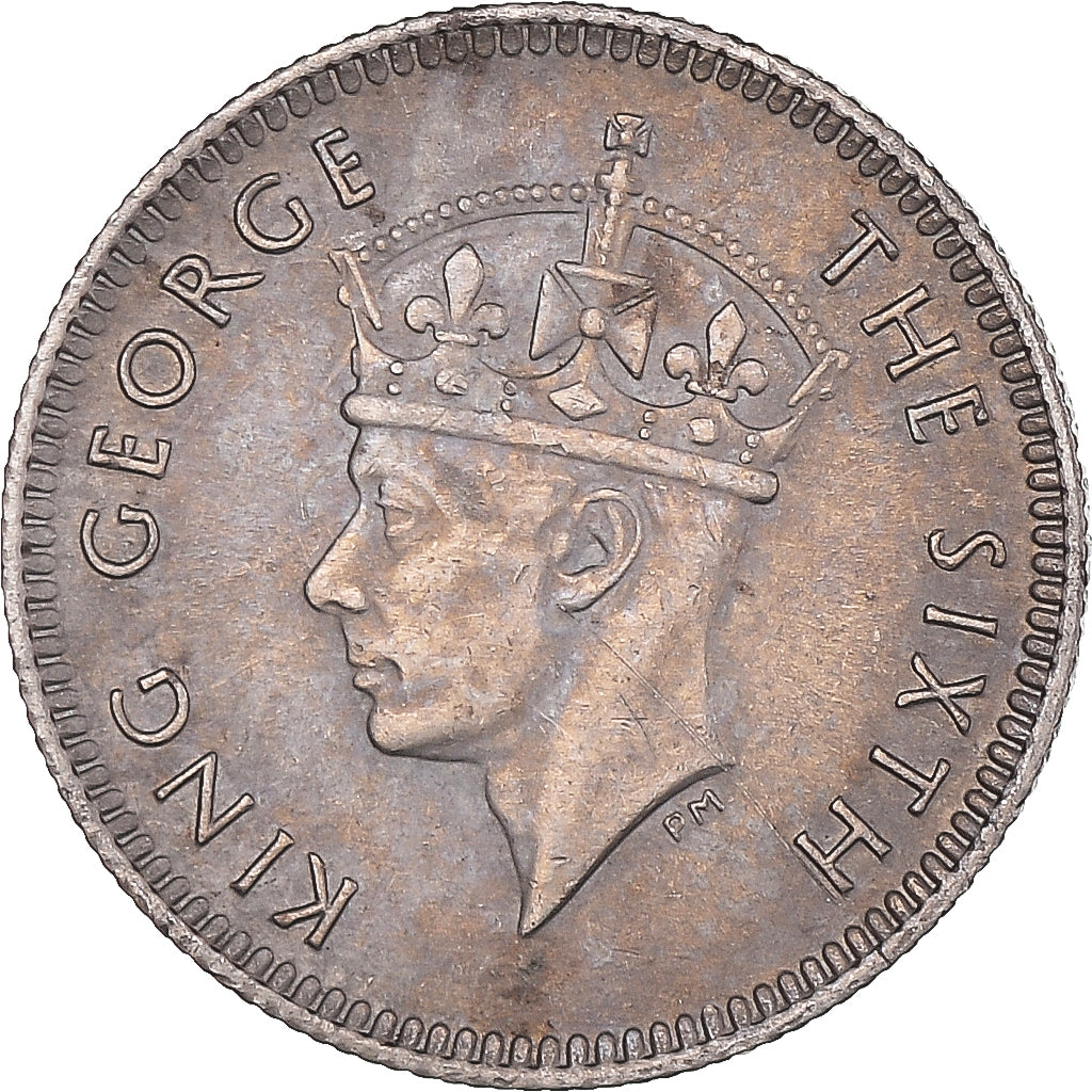 Coin, MALAYA, 5 Cents, 1950