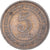 Coin, MALAYA, 5 Cents, 1950