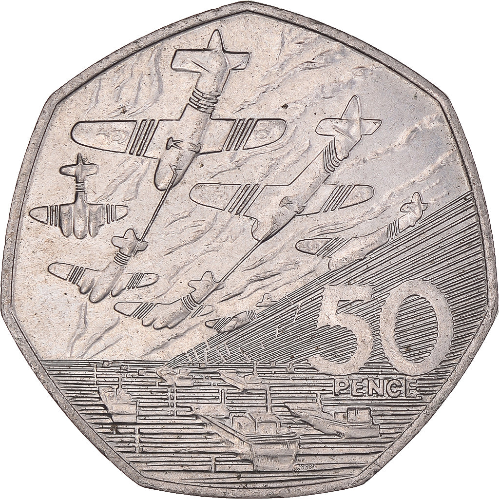 Moeda, Grã-Bretanha, 50 Pence, 1994