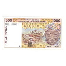 Banknote, West African States, 1000 Francs, EF(40-45)