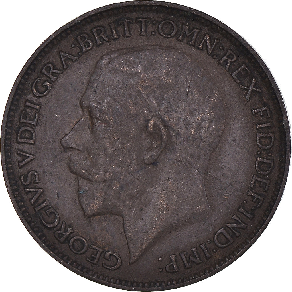 Coin, Great Britain, Farthing, 1925