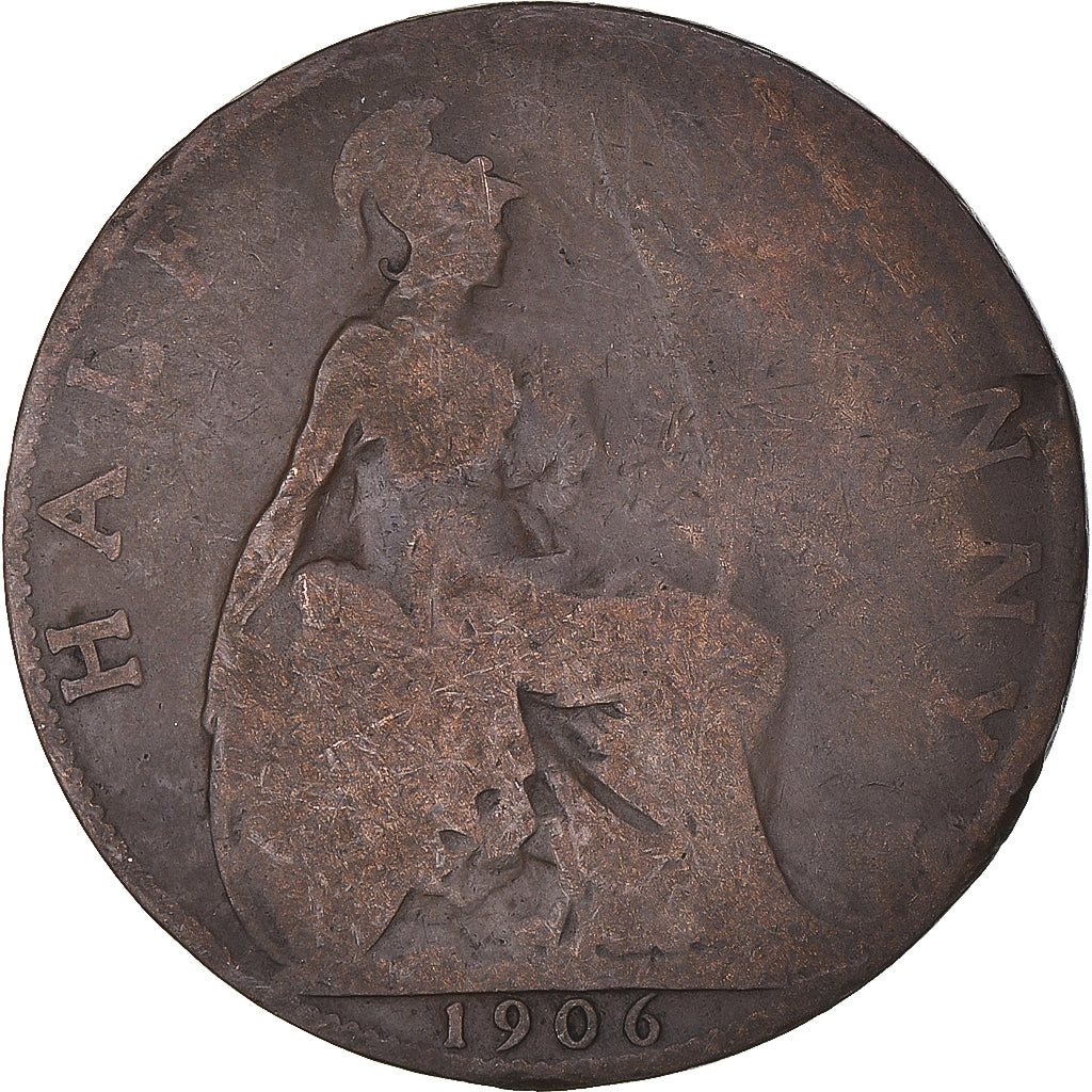 Coin, Great Britain, 1/2 Penny