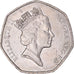Moeda, Grã-Bretanha, 50 Pence, 1992