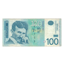 Geldschein, Serbien, 100 Dinara, 2013, S+