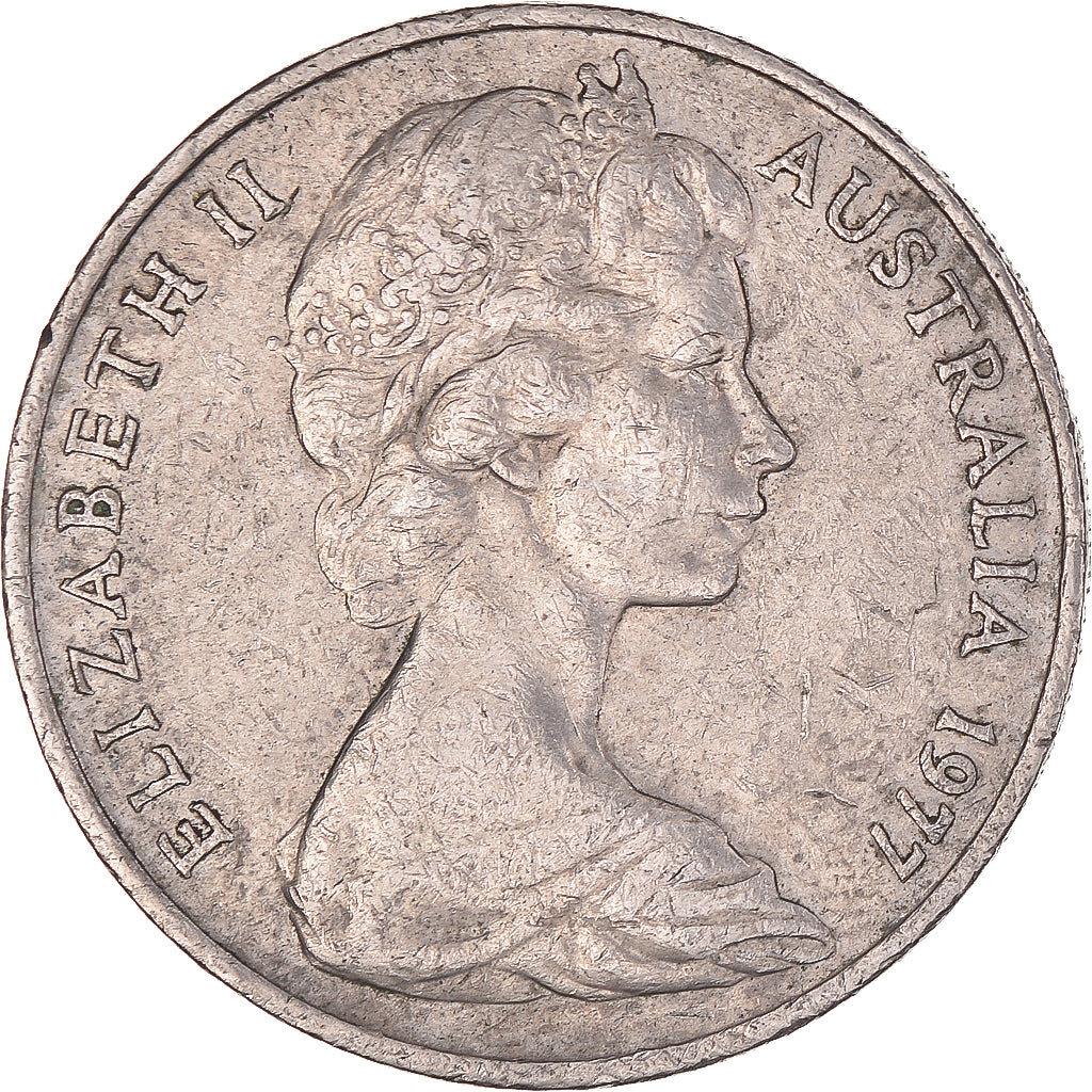 Moneta, Australia, 20 Cents, 1977
