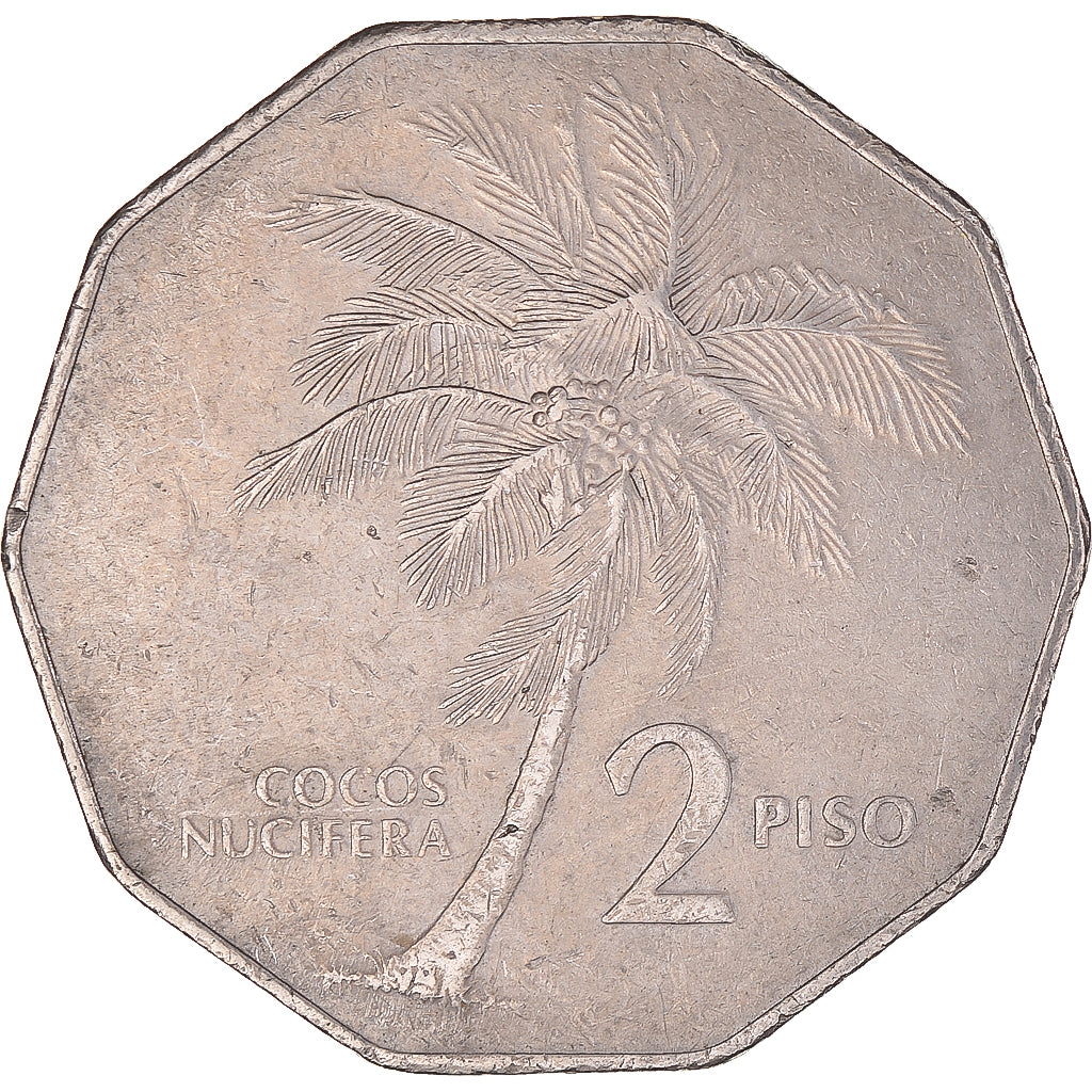 Moneta, Filipiny, 2 Piso, 1985