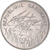Moeda, Gabão, 100 Francs, 1975
