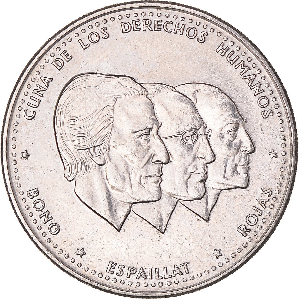 Moneta, Republika Dominikany, 1/2 Peso, 1987