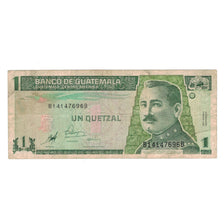 Banknote, Guatemala, 1 Quetzal, 1998, 1998-01-09, KM:99, VF(30-35)