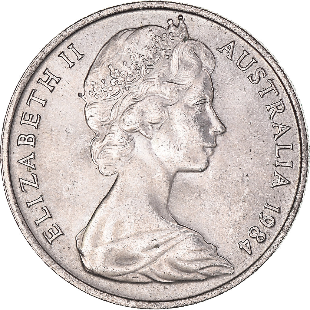 Münze, Australien, 10 Cents, 1984