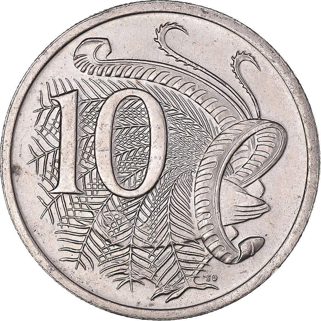 Münze, Australien, 10 Cents, 1984