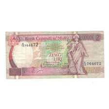 Banconote, Malta, 2 Liri, 1967, KM:45c, BB