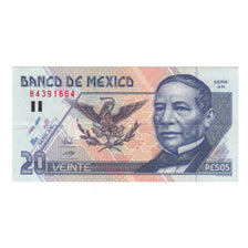 Banknote, Mexico, 20 Pesos, 1998, 1998-03-17, KM:106c, EF(40-45)