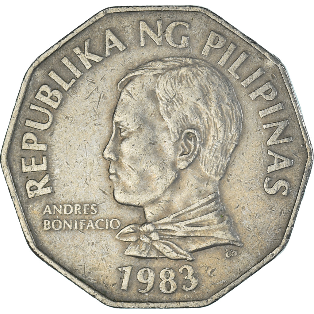 Coin, Philippines, 2 Piso, 1983