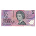 Biljet, Australië, 5 Dollars, KM:51c, TTB