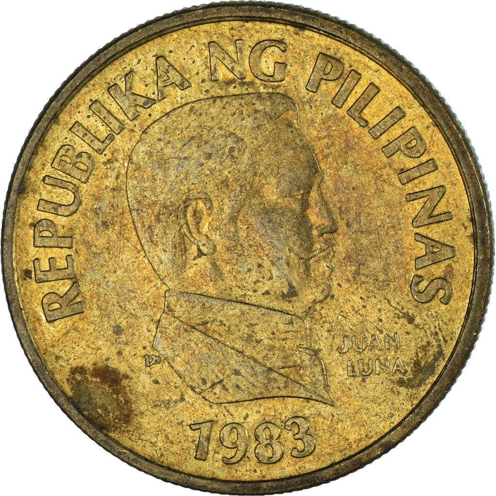 Coin, Philippines, 25 Sentimos, 1983