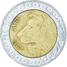 Münze, Algeria, 20 Dinars, 2000