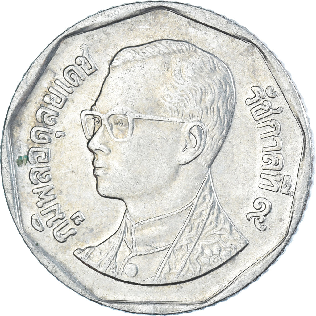 Moneta, Thailandia, 5 Baht, 2007