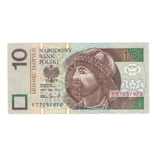 Billet, Pologne, 10 Zlotych, 1994, 1994-03-25, KM:173a, TTB
