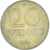 Monnaie, République démocratique allemande, 20 Pfennig, 1984