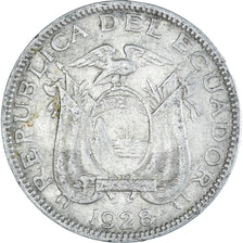 Coin, Ecuador, 10 Centavos, Diez, 1928