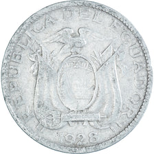 Monnaie, Équateur, 5 Centavos, Cinco, 1928