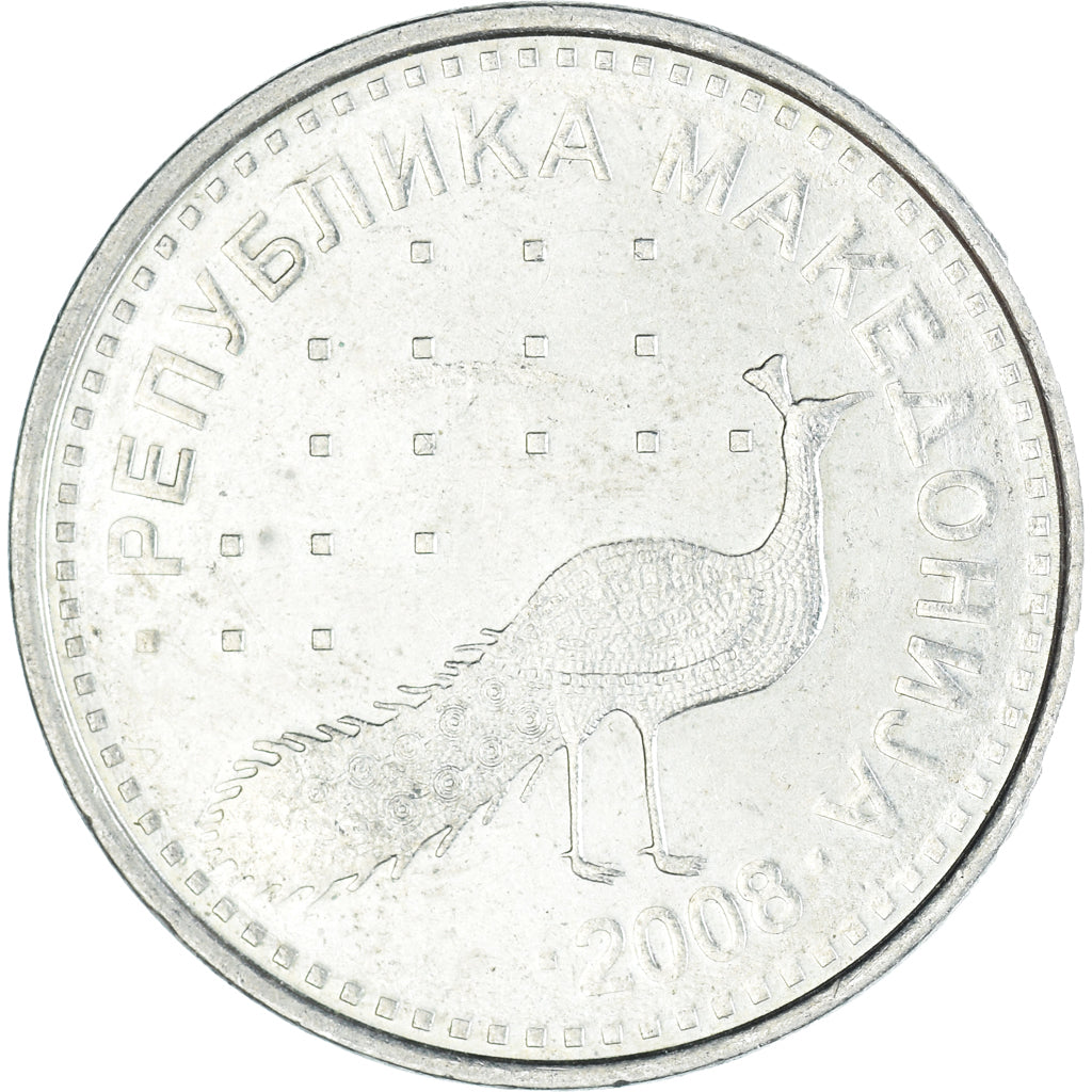 Monnaie, Macédoine, 10 Denari, 2008
