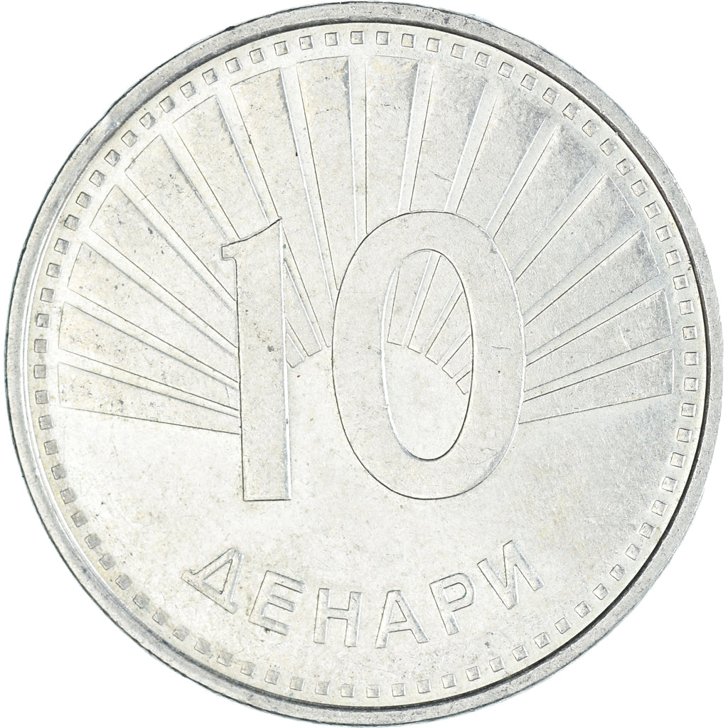 Monnaie, Macédoine, 10 Denari, 2008