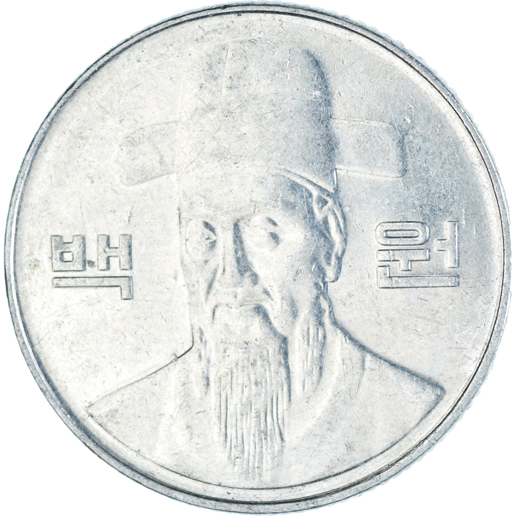 Monnaie, Corée du Sud, 100 Won, 2007