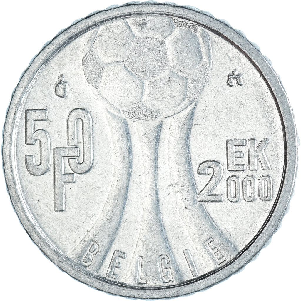 Moneda, Bélgica, 50 Francs, 50 Frank, 2000