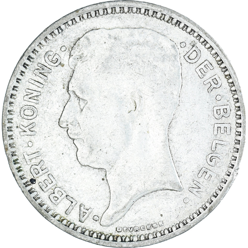 Coin, Belgium, 20 Francs, 20 Frank, 1934