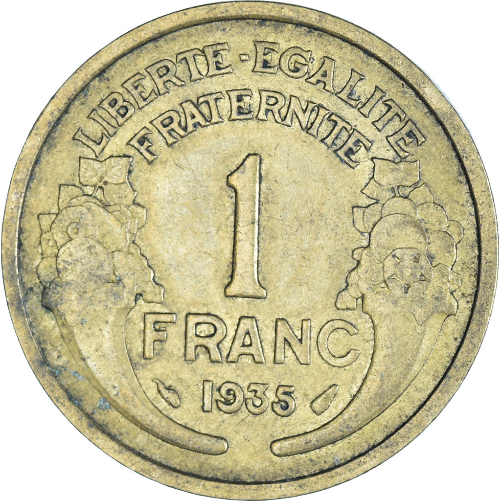 Münze, Frankreich, Franc, 1935
