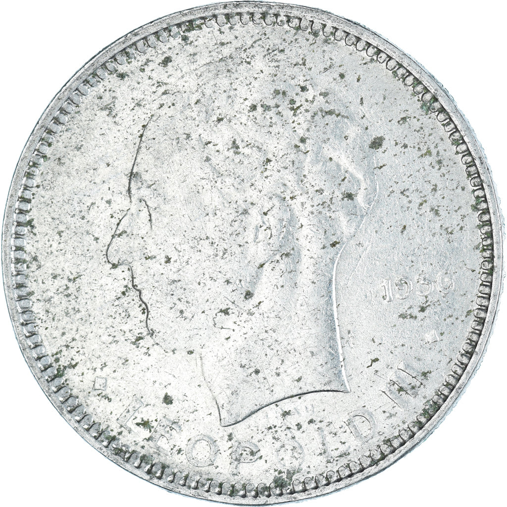 Moeda, Bélgica, 5 Francs, 1930