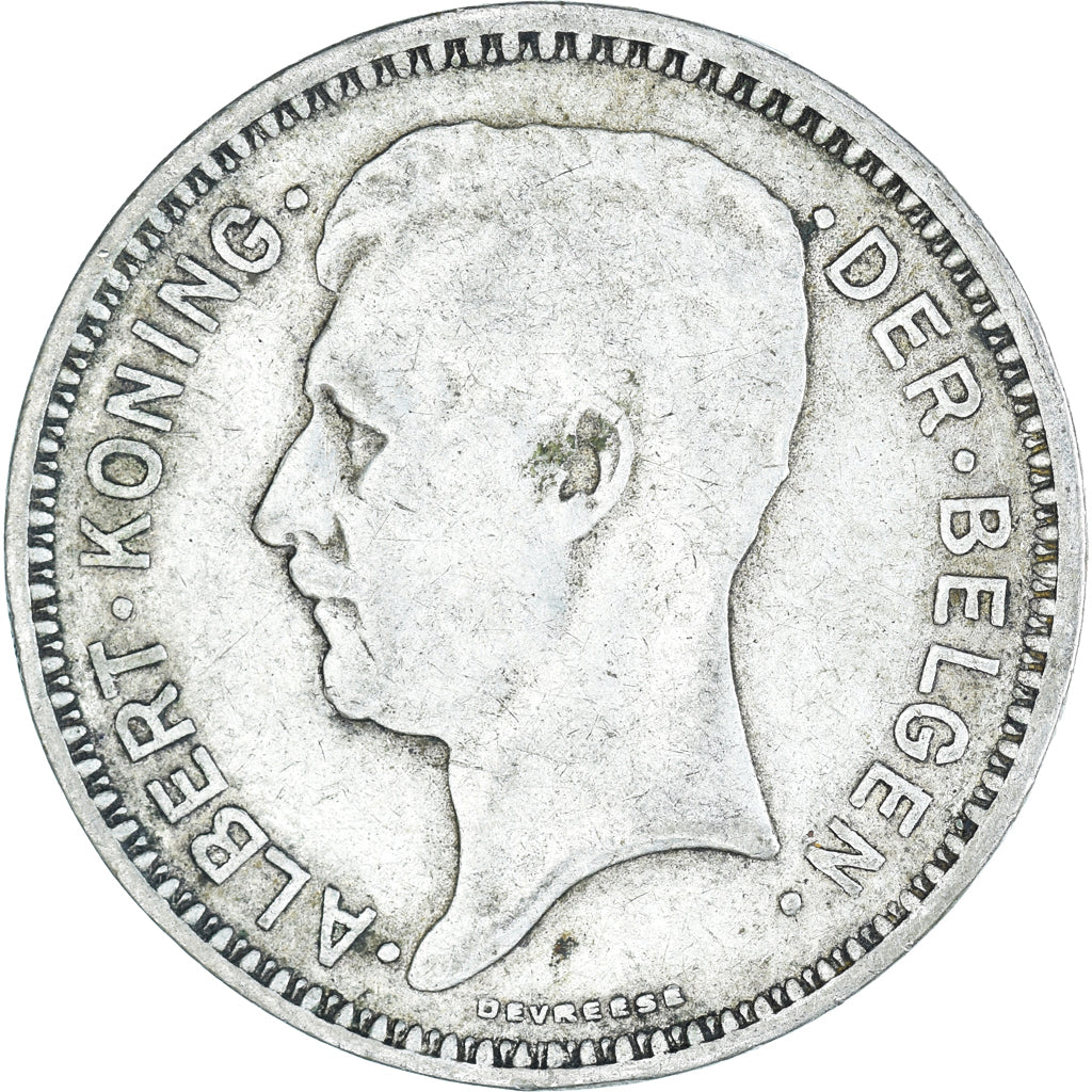 Coin, Belgium, 20 Francs, 20 Frank, 1934