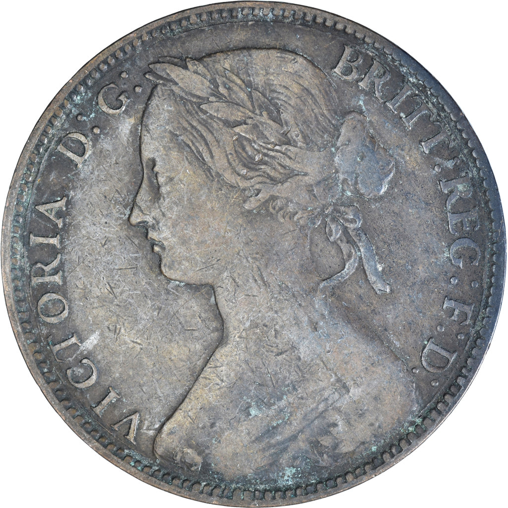 Moneda, Gran Bretaña, Penny, 1860