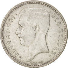 Belgium, 20 Francs, 20 Frank, 1934, KM:103.1, EF(40-45), Silver