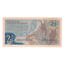 Geldschein, Indonesien, 2 1/2 Rupiah, 1961, KM:79b, UNZ
