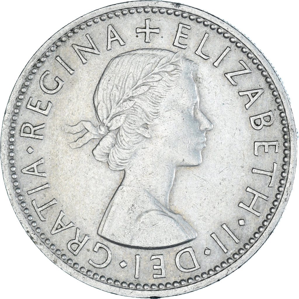 Coin, Great Britain, 2 Shillings, 1958