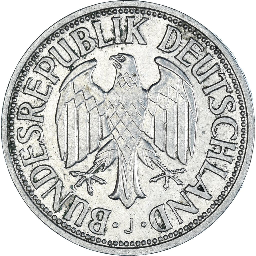 Monnaie, Allemagne, 1 Deutsche Mark, 1950