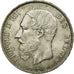 Moneta, Belgia, Leopold II, 5 Francs, 5 Frank, 1871, AU(55-58), Srebro, KM:24
