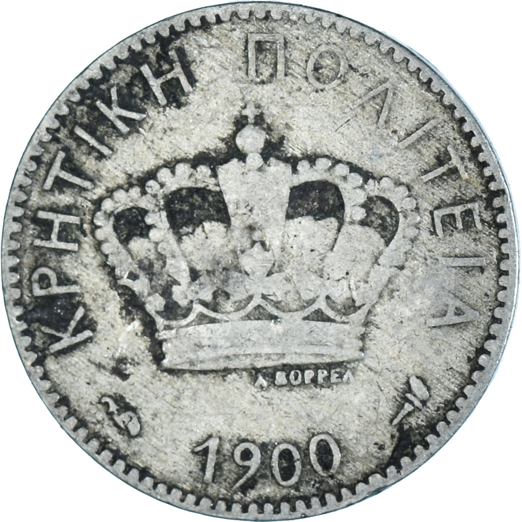 Moneta, Creta, 5 Lepta, 1900