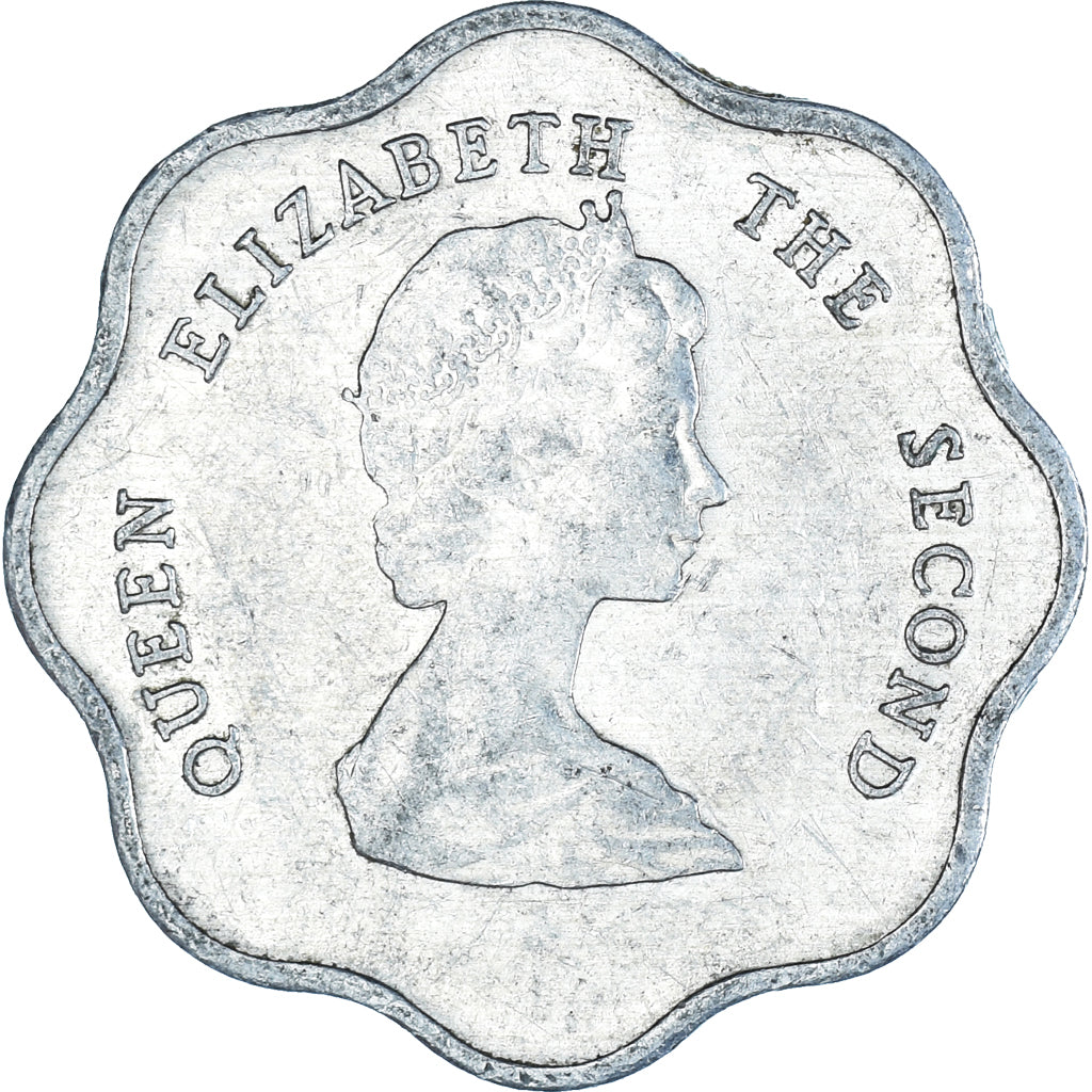Coin, East Caribbean States, 5 Cents, 1991