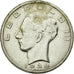 Coin, Belgium, 50 Francs, 50 Frank, 1939, EF(40-45), Silver, KM:122.1