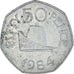 Moneda, Guernsey, 50 Pence, 1984