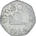 Coin, Guernsey, 50 Pence, 1984