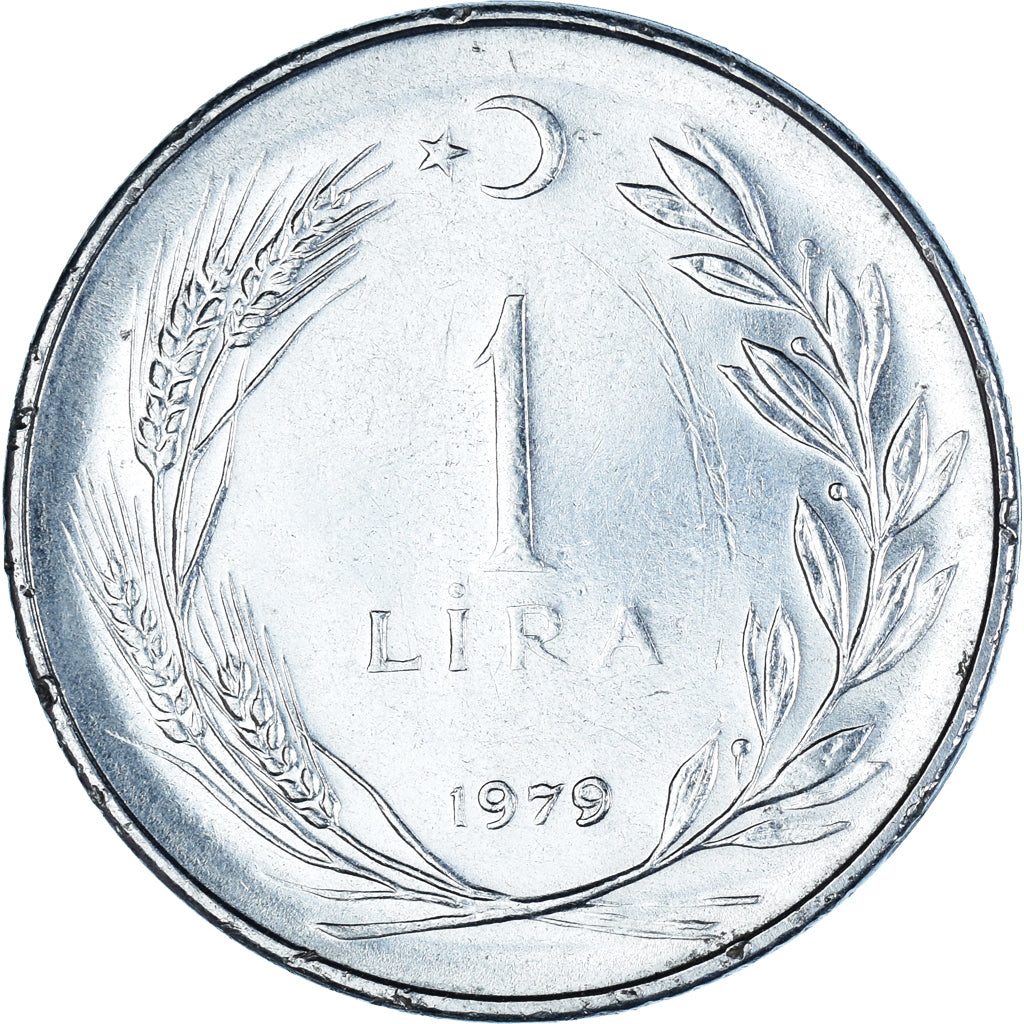 Coin, Turkey, Lira, 1979