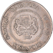 Moneta, Singapur, 50 Cents, 1985