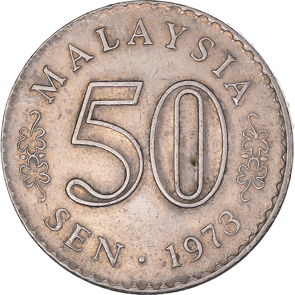 Moneta, Malezja, 50 Sen, 1973