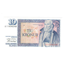 Banknote, Iceland, 10 Kronur, 1961, 1961-03-29, KM:48a, UNC(65-70)
